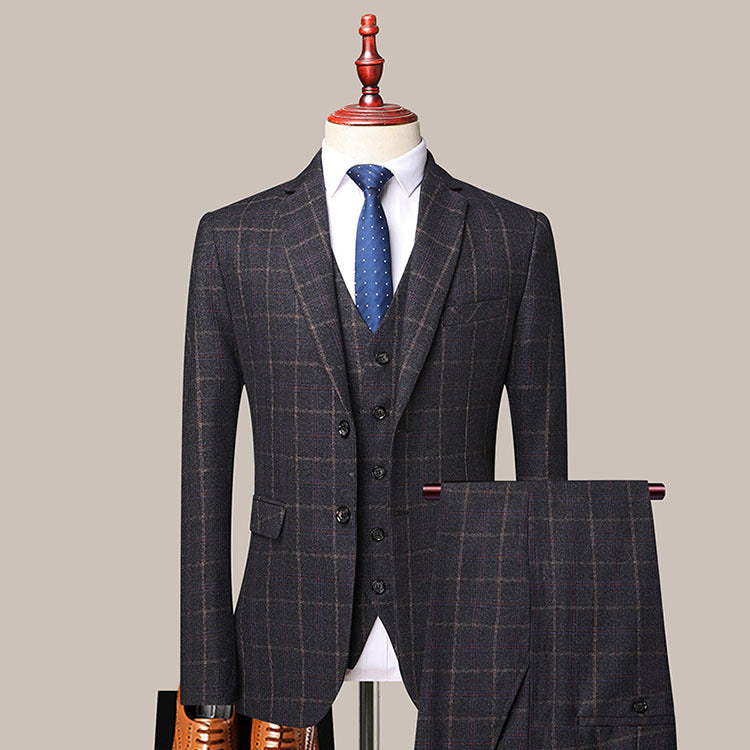 Three-piece Korean Suit